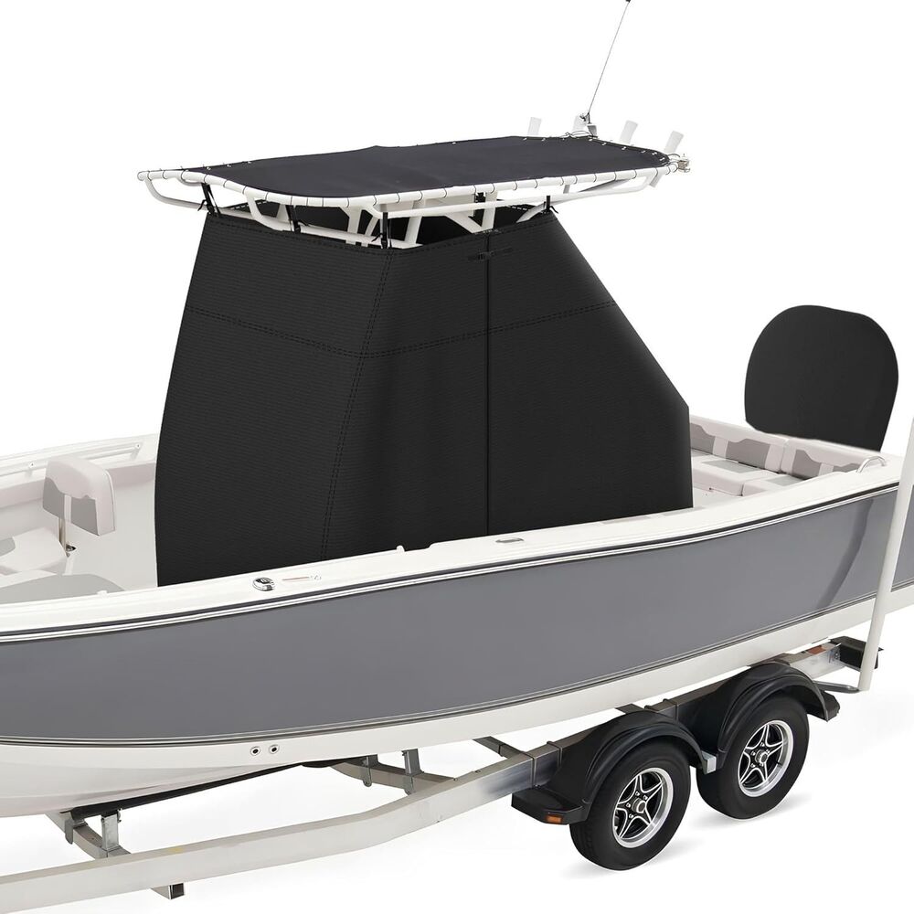1200D Heavy Duty Waterproof T-Top Boat Center Console Cover NO MOTOR COVER